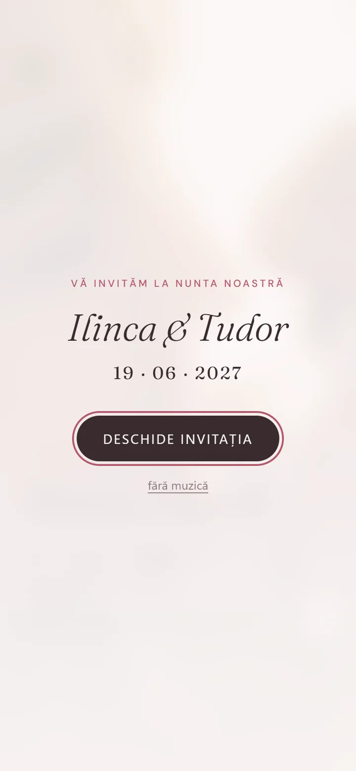Invitația digitală, așa cum o deschid invitații